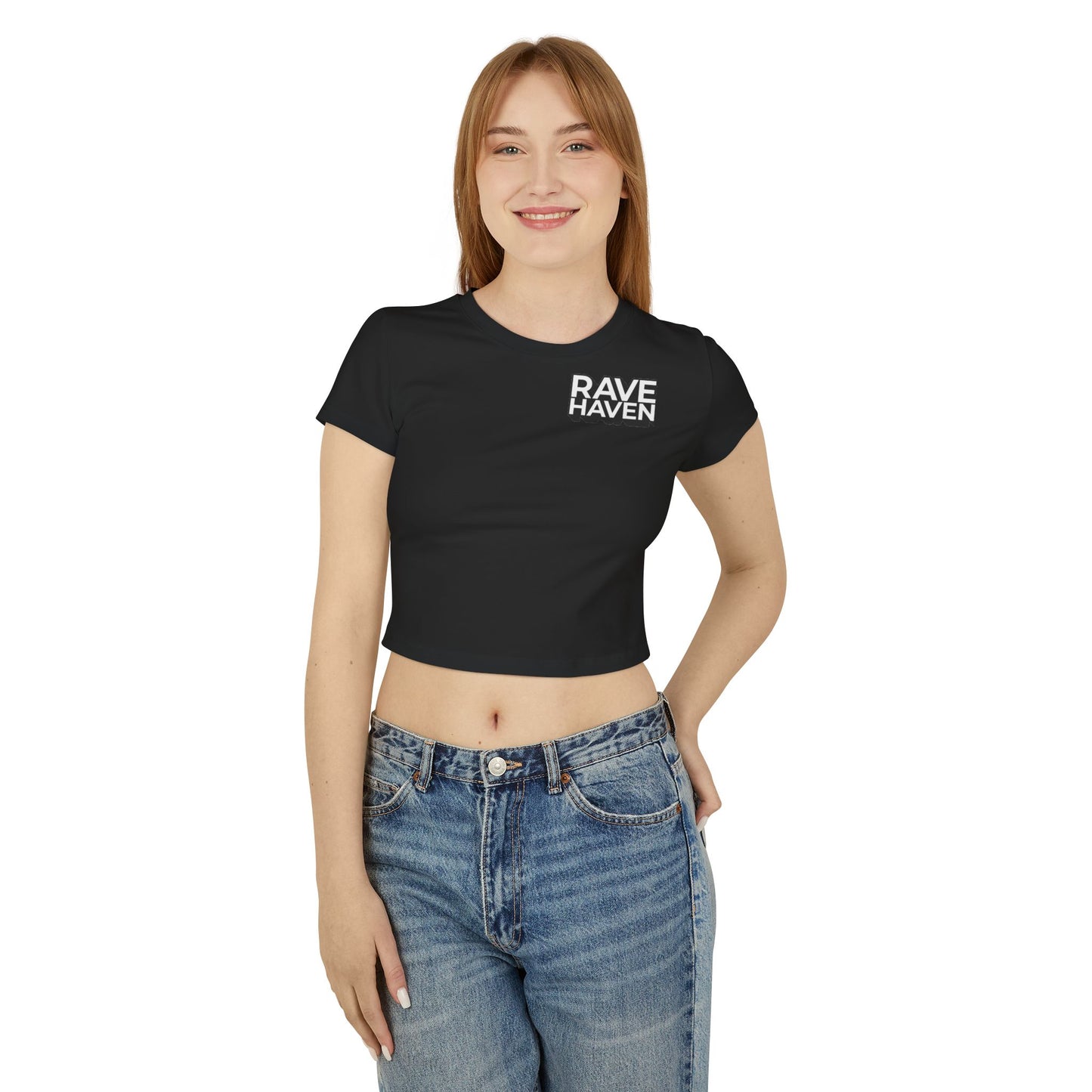 Do Not Invite Me Womens Crop Top